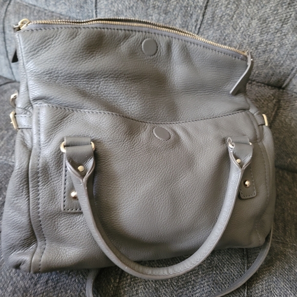 Kate Spade Cobble Hill Leslie Fold Over Satchel With Crossbody Strap - Picture 10 of 13